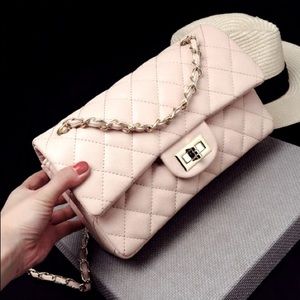 HandbagCrave Serese Quilted Bag - Faux Caviar